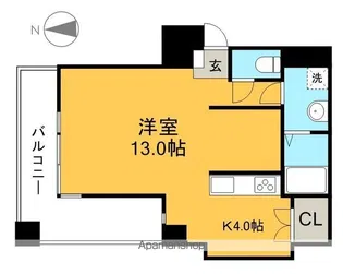 CIELO本町【2階】の間取り