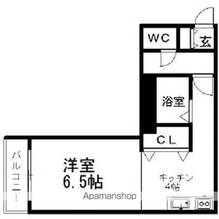 ニューグリーンリーブス【4階】の間取り
