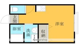 メゾンデュソレイユ【2階】の間取り