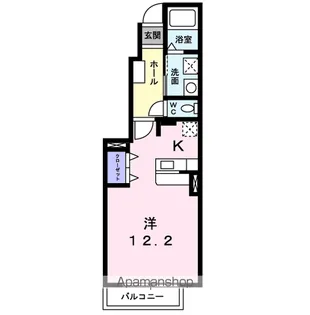 デスパシオS【1階】の間取り