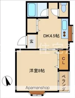 ハーモニー【1階】の間取り