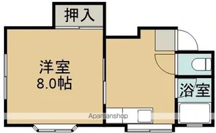 ニューサンライズ【203号室】の間取り