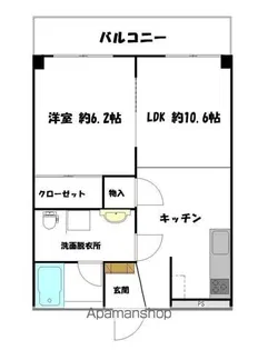 ディオ・ミオ【3階】の間取り