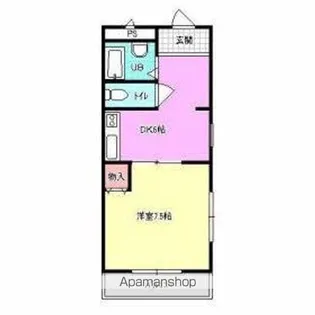 イッツマンション【3階】の間取り