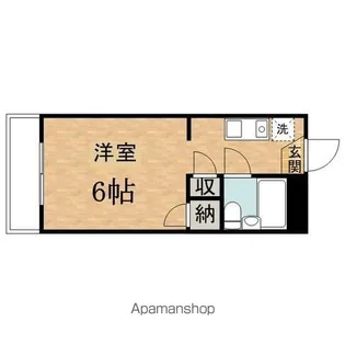 トラストビラ多摩センター【410号室】の間取り