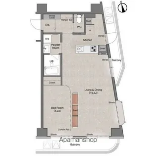 PATH高円寺【3階】の間取り