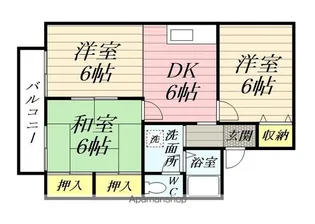 KUNZ【112号室】の間取り