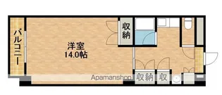 エンブレム元浜【3階】の間取り