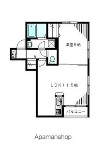 TA MAISON 14【202号室】の間取り