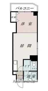 ナッツSPIRIT3【203号室】の間取り