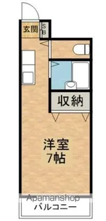 ドミールタカラ【1階】の間取り