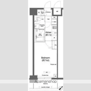 神奈川県横浜市鶴見区鶴見中央4丁目【マンション】の間取り