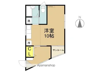 マツシロアレー【1階】の間取り