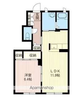 ステラD【1階】の間取り