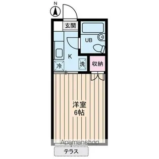 ベルゾーネ21【1階】の間取り