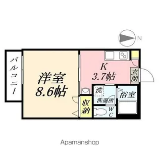 アヴェニール Ⅱ棟【2階】の間取り