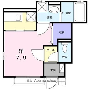 ウイステリア西台【1階】の間取り