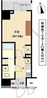 オーキッドレジデンス上野【6階】の間取り