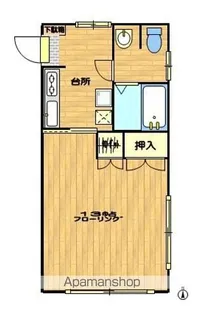 カキ・カーサライオンズ【207号室】の間取り