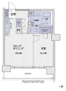 エスティメゾン大島【12階】の間取り