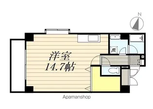 リバービュー21【4階】の間取り