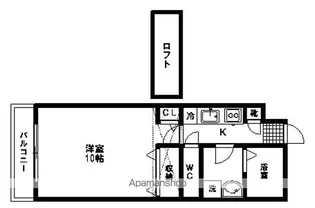 アルハンブラ【2階】の間取り
