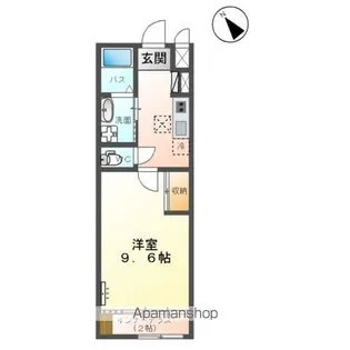 HACK BERRY真鍋(ハックベリーマナベ)【1階】の間取り