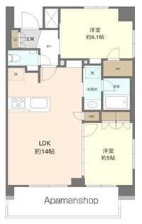 パレステージ杉並松庵【4階】の間取り