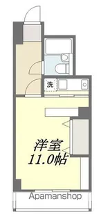 ロータリー本町【2階】の間取り