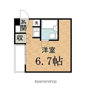 リシェ百草園【302号室】の間取り