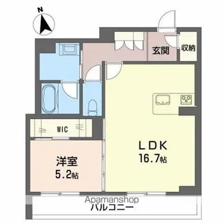 T’SスクエアⅡ【1階】の間取り