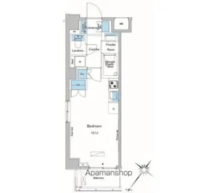 ルフォンプログレ中野富士見町【4階】の間取り