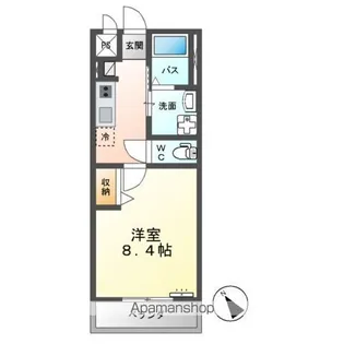 KIY FIRST(ケーアイワイファースト)【2階】の間取り