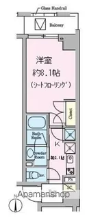 AVANTI aratamabashi【7階】の間取り