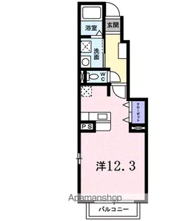 エクセル ミラージュ【1階】の間取り