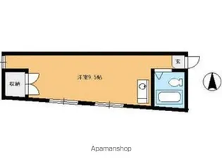 NAハイム【2F号室】の間取り