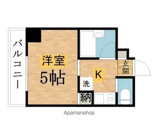 第3サンライズマンション【312号室】の間取り