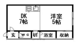 アドバンスコーポA【103号室】の間取り