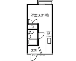 ハイツスリーエムS棟【2階】の間取り