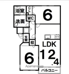 グランドステージ28【2階】の間取り