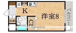 ビクトワール八木【2階】の間取り