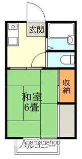 サンライズヒラキ【107号室】の間取り
