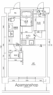 ラクメンビル【8階】の間取り