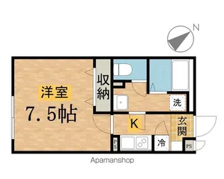 デア八王子 【3階】の間取り