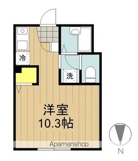アイット【1階】の間取り