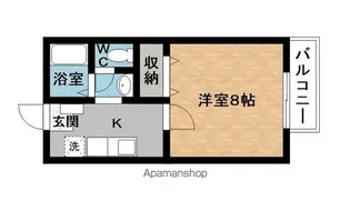 ベール・コリヌ【2階】の間取り