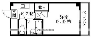 ベルエポック【3階】の間取り