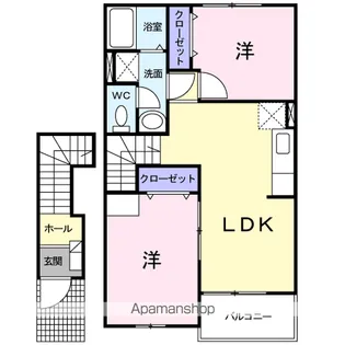 サンリットM.S【2階】の間取り