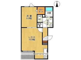 パルファンⅠ【2階】の間取り