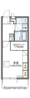 レオパレスライフワン【302号室】の間取り